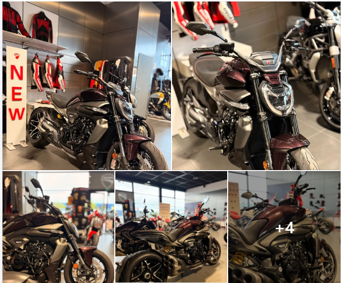 La nouvelle Ducati XDiavel V4 Black Lava vient d’arriver à la concession.